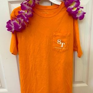 Southern tide bright orange unisex xs T shirt